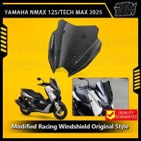 ราคา สําหรับYamaha nmax125 nmax155 NMax 125 155 2024 2025 ใหม่อุปกรณ์เสริมรถจักรยานยนต์กระจกShield Deflector Guard nmax125 nmax155 (43305408492)