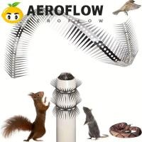 ราคา AEROFLOW สแตนเลส Bird Spikes, 0.5/1m ยืดหยุ่นกระรอก Deterrent, Bird Scare Entangle Design Rust-proof Anti-bite Pigeon Spikes หลังคา (56306420437)