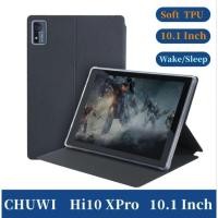 ราคา เคสขาตั้งพับได้แบบบางพิเศษสำหรับแท็บเล็ต Chuwi Hi10 XPro 10.1นิ้วผ้าคลุมต้านทานกันตก TPU แบบนิ่มสำหรับ Hi10x Pro (25757695099)