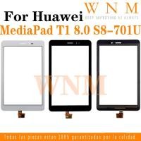 ราคา สําหรับ Huawei MediaPad T1 8.0 S8 -701U S8-701 T1 701U หน้าจอสัมผัสแผง LCD Digitizer เซ็นเซอร์กระจกภายนอก (25553782548)