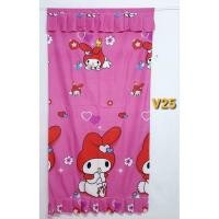 ราคา ม่านประตู ลายมายเมโลดี้ ผ้าcotton ขนาด 100*200 ซม (16118710681)