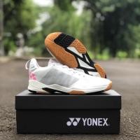 ราคา รองเท้าแบดมินตันผู้หญิง Yonex สีขาวสีชมพู (53454613555)