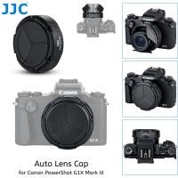 ราคา JJC ฝาครอบเลนส์อัตโนมัติสําหรับ Canon PowerShot G1X Mark III G1XM3 กล้อง ABS เลนส์ฝาครอบป้องกันอัตโนมัติเปิดและปิดเลนส์พร้อมซิลิโคนป้องกันรอยขีดข่วน (43678755140)