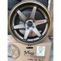 ราคา ล้อแม็กใหม่- ขายแยก/วง TE37 หยอดแดง ก้านตรง งานYUSTA - ขอบ18 นิ้ว ( 18 x 5 รู ) - หน้ากว้าง 10.5 (9213224251)