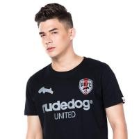 ราคา Rudedog เสื้อยืด ชาย หญิง รุ่น United สีดำ (2473859322)