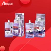 ราคา L'OREAL PARIS REVITALIFT HYALURONIC ACID ลอรีอัล รีไวทัลลิฟท์ เซรั่ม/ครีม (1กล่อง6ซอง) (41128270424)