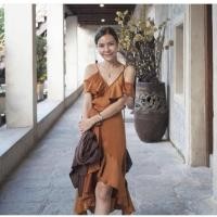 ราคา Flat2112 สีส้มอิฐ (2490558314)