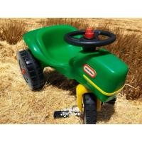 ราคา ส่วฟรี ✨ Vintage Little Tikes Green Kids Ride On Tractor รถเด็ก รถสามล้อเด็ก (26184975041)