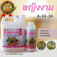 ราคา ปุ๋ยน้ำ 4-24-24 หญิงงาม1ลิตร (22485438038)
