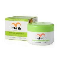 ราคา ❄Rebirth สีเขียว ของแท้ Rebirth Lanolin Anti-Wrinkle Cream with Vitamin E ขนาด 100 ml. (15611939310)