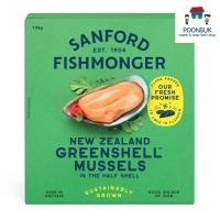 ราคา Sanford แซนฟอร์ด หอยแมลงภู่นิวซีแลนด์ครึ่งฝาแช่แข็ง ขนาด M 1 กก. (ส่งแช่แข็ง) (27721431955)