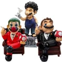ราคา C Anime Mario Game Figures GK Godfather Mario Maurer Action Figures Plumbers Fig PVC Collection Mod (53752306645)