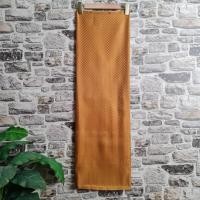 ราคา ผ้าฝ้าย (ผ้าไทย ผ้าซิ่น ผ้าถุง) ผ้าทอทั้งผืน ลายยกดอกพิกุลเล็ก สีเหลือง (50354620390)