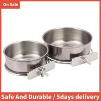 ราคา 2-หีบห่อ นกนกแก้วให้อาหารถ้วยที่มีที่หนีบสแตนเลสอาหารชามน้ํา จานป้อน สําหรับ ค็อกคาเทล คอนัวร์ บัดกี้ นกแก้ว นกแก้ว นกแก้ว นกแก้ว นกแก้ว สัตว์เล (49455566171)