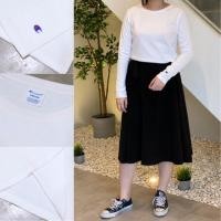 ราคา Champion Original Long Sleeve Basic Tee เสื้อยืดสีขาว (4486360972)