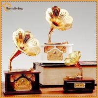 ราคา บ้านโบราณคลาสสิกย้อนยุคฮอร์นแผ่นเสียงกล่องดนตรีสไตล์คิดถึงแผ่นเสียงกล่องดนตรีตกแต่งบ้านของขวัญ ไทย (55255562823)