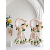 ราคา พวงมาลัยชำร่วยประดับด้วยดอกมะลิดินปั้น (46750710445)