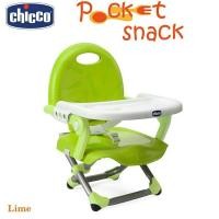 ราคา เก้าอี้ทานข้าว เด็ก Chicco Pocket Snack Booster Seat -Lime สีเขียว (7251850319)