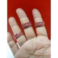 ราคา แหวนเศษนาคแท้ทับทิมไข่ปลา (56906397174)