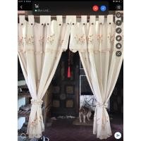 ราคา ผ้าม่านสีธรรมชาติกว้าง2.2มสูง1.60มจำนวน2ผืน (22961774271)