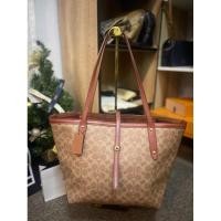 ราคา Coach Tote Shopping กระเป๋าโค้ชช้อปปิ้ง ของแท้ 100% (26629758103)