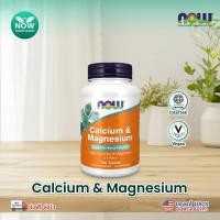 ราคา Now Foods แคลเซียม แมกนีเซียม | Calcium 500 mg. & Magnesium 250 mg. 100 Tablets. (26019794777)