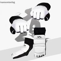 ราคา Kamembetbg ถุงมือหนัง ป้องกันข้อเท้า สําหรับผู้ใหญ่ เด็ก เล่นเทควันโด ชกมวย (22861044978)