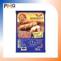 ราคา ไส้กรอกไก่จัมโบ้ซุปเปอร์โกลด์ ตราแหลมทอง น้ำหนัก 1 กิโลกรัม (15ชิ้น) (18947701043)