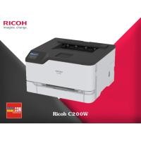 ราคา RICOH Laser Color P C200W เลเซอร์ปริ้นเตอร์ ไร้สาย 4สี งบICT11000บาท (24218722818)
