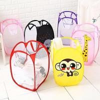 ราคา SHT พร้อมส่ง ตะกร้าผ้าพับได้ ตะกร้าโดเรม่อน Doraemonตะกร้าใส่ของพับได้ ตะกร้าใส่เสื้อตาข่ายใส่ของพับได้ (19224410511)