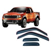 ราคา เหมาะสําหรับ FORD FORD RANGER 1999-2011 FIXED WINDOW Rain Baffle Side WINDOW Deflector (56256096674)