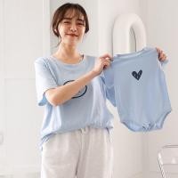 ราคา ชุดให้นม เซ็ทคู่แม่ลูกลายหัวใจ สั่ง 1 ได้ 1 พร้อมส่งในไทย (12183016690)