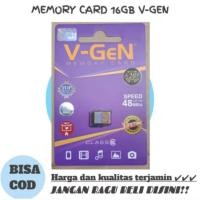 ราคา V-GEN 16GB CLASS 6/MC 16GB V-GEN MEMORY CARD (45003834743)