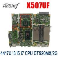 ราคา X507UF 4417U I3 I5 I7 CPU GT920MX/2G GPU โน้ตบุ๊คเมนบอร์ดสำหรับ ASUS X507U X507UF X507UB X507UBR เมนบอร์ดเมนบอร์ด (19890301131)