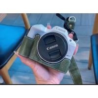 ราคา Canon r50 เคสป้องกัน Canon EOS R50 R100 กล้อง PU ครึ่งเคสสําหรับ Canon EOS R50 (52704048725)