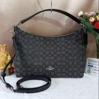 ราคา COACH F58284 EAST/WEST CELESTE CONVERTIBLE HOBO IN OUTLINE SIGNATURE (954935876)