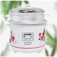 ราคา หม้อหุงข้าวไฟฟ้าKASHIWA พร้อมซึ่งนึ่ง1.8 ลิตร รุ่น RC-1805 (สีขาว) (23919896166)