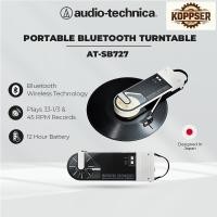 ราคา Local Audio Technica AT-SB727 Sound Burger - Portable Bluetooth Turntable Vinyl Record Player Gramophone Phonograph (44076950035)