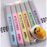 ราคา ปากกาเน้นข้อความ TEX719 ชุด6ด้าม เซ็ทพาสเทล เซ็ทสีสด (6835107195)