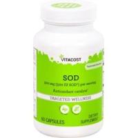 ราคา Vitacost -SOD Antioxidant 500 mg (500 IU SOD) 60 Capsules (5296172311)