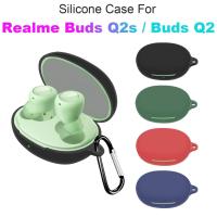 ราคา เคสซิลิโคนสําหรับ Realme Buds Q2s / Q2 ฝาครอบหูฟังบลูทูธไร้สายพร้อมอุปกรณ์ป้องกันตะขอ (27268915010)