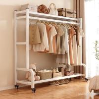 ราคา Storable Mobile Coat Rack Hanger Simple แบบตั้งพื้นแบบตั้งพื้นราวตากผ้าแนวตั้งโมเดิร์น GPBM (43678481609)