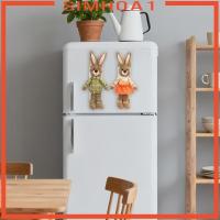 ราคา [หยุด1] ผ้าคลุมมือจับตู้เย็น 2 ชิ้น, ผ้าคลุมมือจับประตูกระต่ายอีสเตอร์, ฝาครอบป้องกันสําหรับตู้แช่แข็ง, ไมโครเวฟและเครื่องล้างจาน, ทําจากส (27544274193)