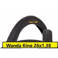 ราคา ยางนอกจักรยานแม่บ้าน 26x1.38 Wanda king (1เส้น) (15145666357)