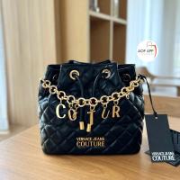 ราคา ของแท้ ⭐️พร้อมส่ง⭐️ VERSACE JEANS COUTURE CHARMS BUCKET BAG สวยมาก (25012121058)