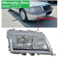 ราคา สําหรับ Mercedes-Benz C-CLASS​ W202​ ซี180​ C200 C220 C230 C240 C280 HEADLAMP HEADLIGHT LENS HEAD lamp FRONT LIGHT โคมไฟหลัก (29534828756)