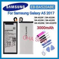 ราคา แบตเตอรี่ Samsung Galaxy A5 2017 Battery SM-A520/F Model: EB-BA520ABE (3000mAh) ORIGINAL BATTERY แบต Samsung A5 2017 (25396546672)