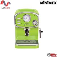 ราคา (MiniMex) เครื่องชงกาแฟ รุ่น Bella MBL1-LG ดีไซน์ Modern Retro มาพร้อมก้านเป่าฟองนม เขียวเลม่อน (ประกัน 1 ปี) (28779663497)