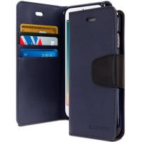 ราคา เคสฝาพับ iPhone 8 Plus, 7 Plus Case รุ่น Mercury Goospery Sonata Diary สี Navy (8977804707)