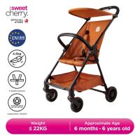 ราคา Sweet Cherry Ultra-Lightweight Compact Fold รถเข็นเด็กเด็กวัยหัดเดิน U1108 Vivo รถเข็นเด็ก (44276167261)